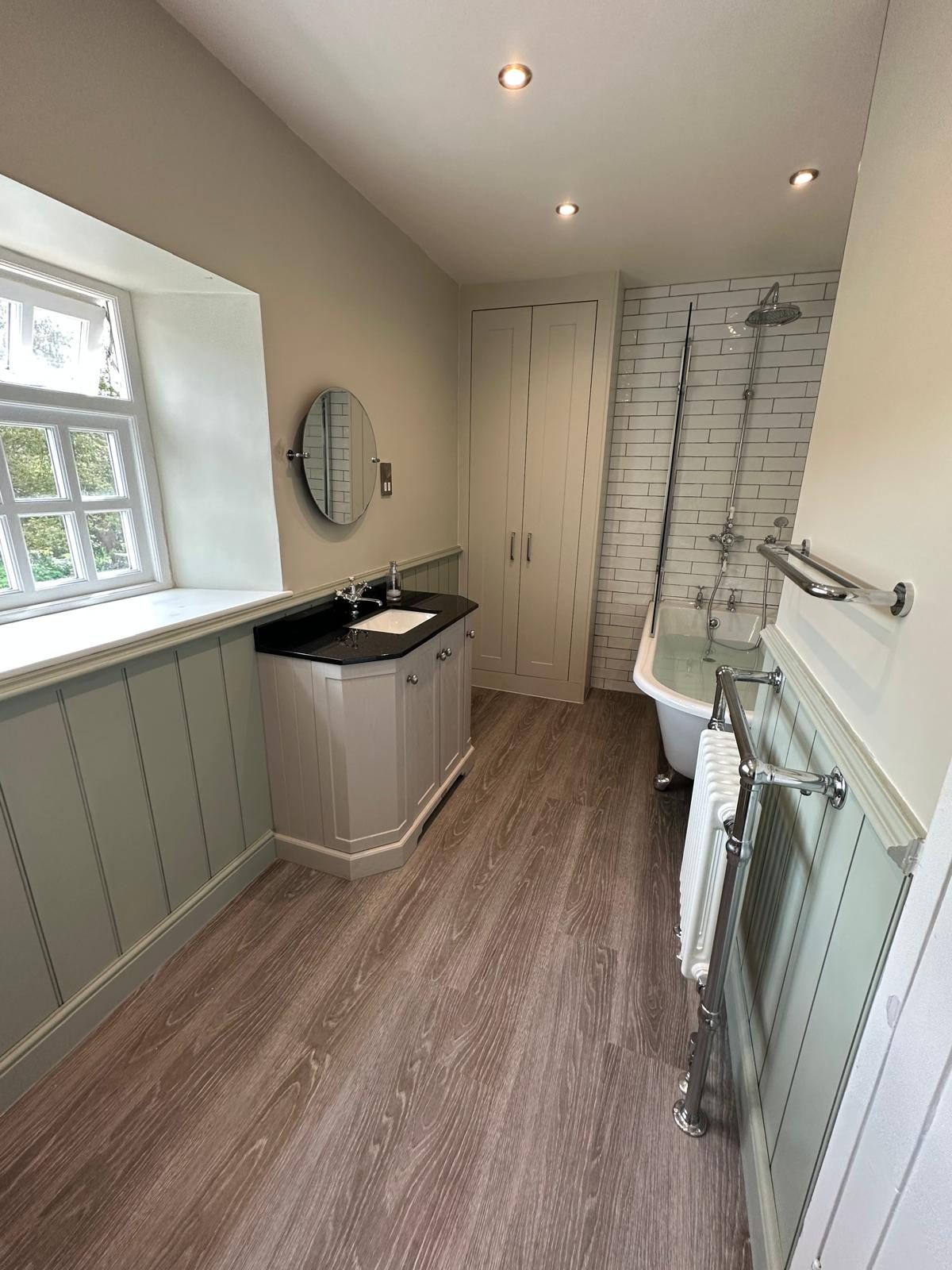 After: beautifully finished traditional bathroom