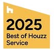 Houzz Best of Houzz Service 2025 badge