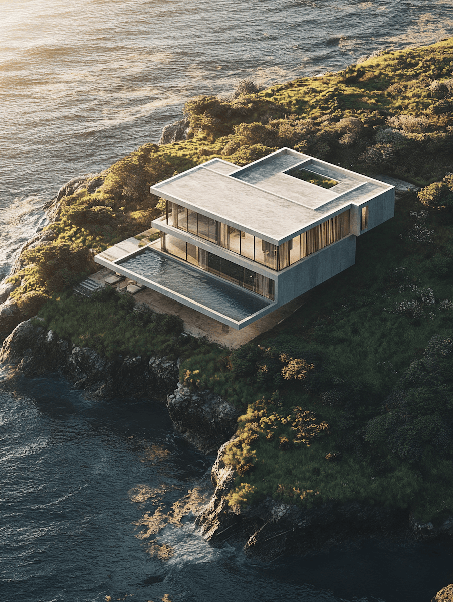 Coastal retreat interior